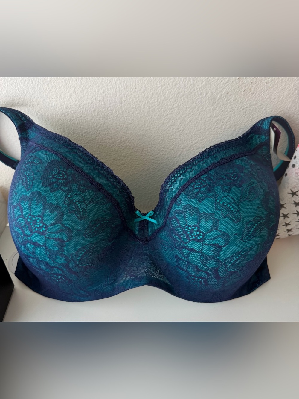 Cacique Balconette Lace Bra Size 40H Sexy Support Everyday Solution NWT